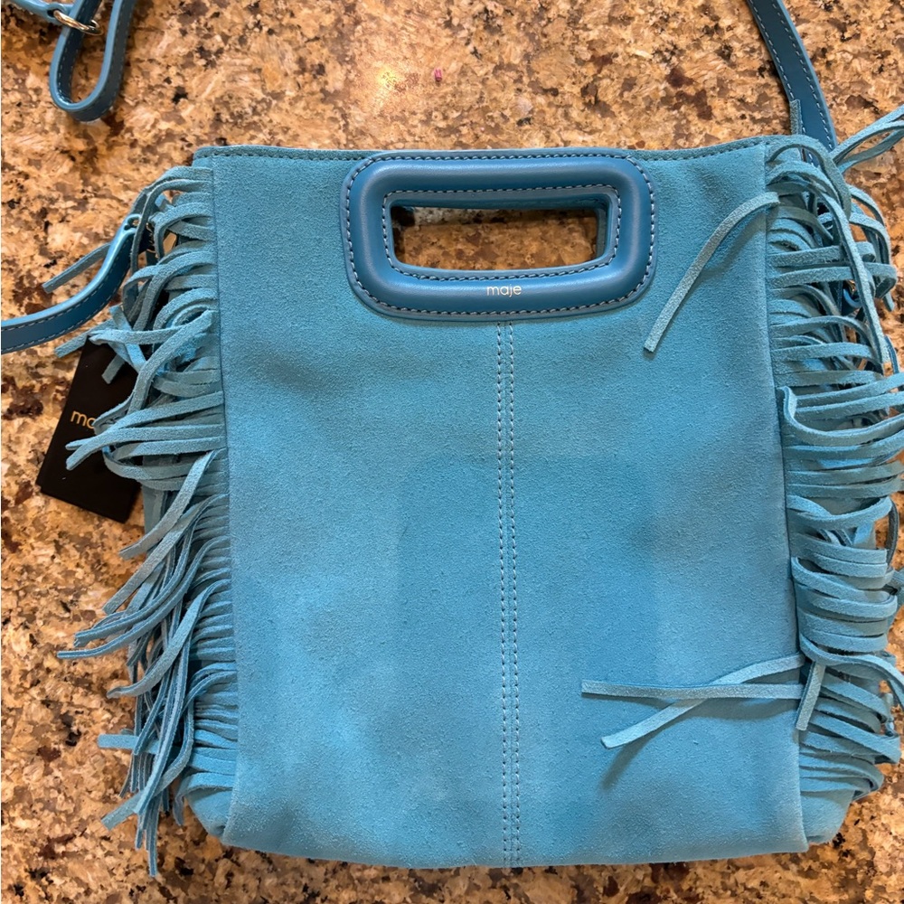 Brand new with tags on never used maje bag